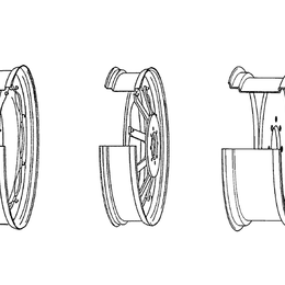 Jantes étroites avec voiles amovibles pour voie variable